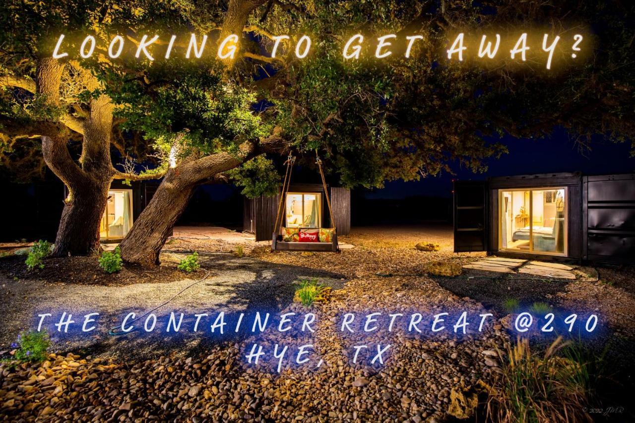 Villa The Container Retreat @ 290 Wine Trail #1 Escape To Hye, Tx Esterno foto